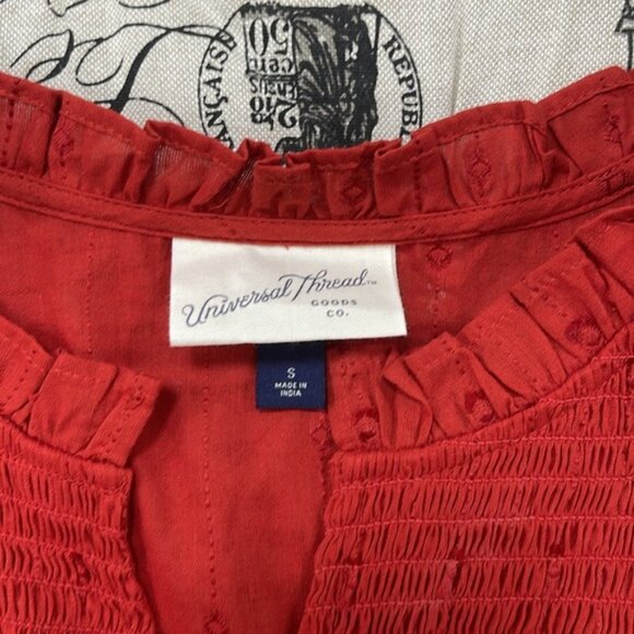 Universal Thread Women's Peasant Top - Picture 3 of 7